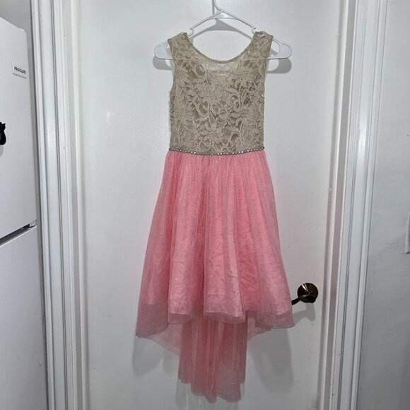 GIRL'S Rare Editions tulle party dress Size 16 - Picture 1 of 6
